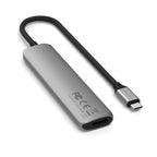 Satechi ST-P6SM interface hub USB Type-C 10000 Mbit/s Grey