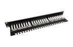 Lanview LVR-CAT6A-UTP-LSA computer case Black