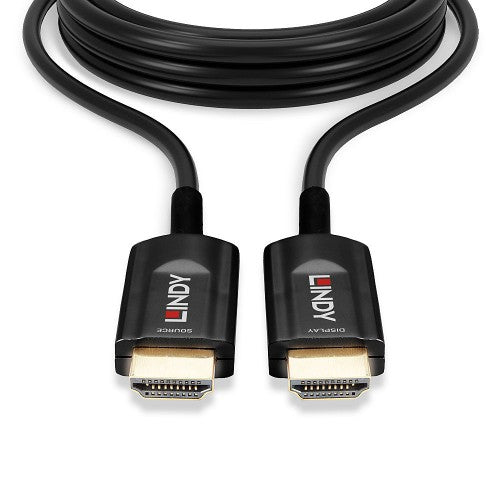 Lindy 20m Fibre Optic Hybrid Ultra High Speed HDMI Cable
