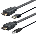 Vivolink PROHDMIUSBAB4 video cable adapter 4 m Black