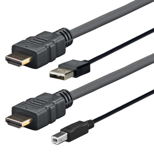 Vivolink PROHDMIUSBAB4 video cable adapter 4 m Black