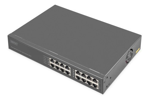Digitus 8-Port Gigabit Ethernet PoE Injector, 802.3bt, 250 W
