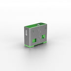 Lindy USB Port Blocker (without key) - Pack of 10, Colour Code: Green