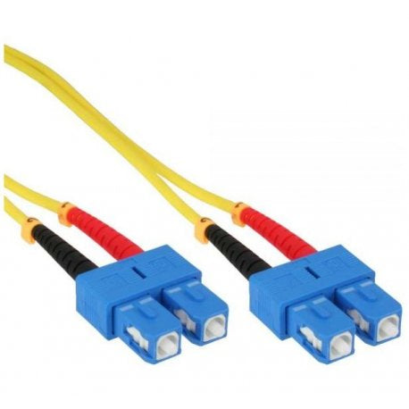 Mercodan 40400128 InfiniBand/fibre optic cable 15 m SC Multicolour, Yellow