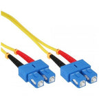 Mercodan 40400128 InfiniBand/fibre optic cable 15 m SC Multicolour, Yellow