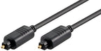 Microconnect TT610BKAD audio cable 1 m TOSLINK Black