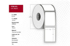 Capture CA-76013 printer label White
