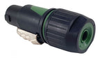 Equip 4-Pole speakON cable connector, Black