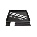 StarTech.com 1U Sliding Server Rack Mount Keyboard Shelf Tray, 55lbs (25Kg), 22in (55cm) Deep Steel Pull Out Drawer for 19" AV, Network Equipment Rack