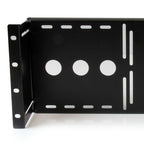 StarTech.com 4U Universal VESA LCD Monitor Mounting Bracket for 19-inch Rack or Cabinet - TAA Compliant - Cold-Pressed Steel Bracket
