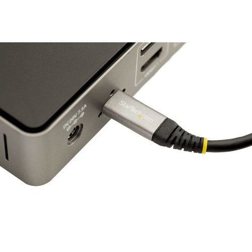 StarTech.com 3ft (1m) USB-C Cable, USB 10Gbps, 100W (5A) Power Delivery, 8K 60Hz / 4K 144Hz DP Alt Mode, USB-IF Certified, Thunderbolt Compatible