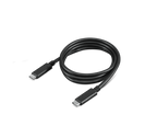 Lenovo 4X90U90619 USB cable USB 3.2 Gen 2 (3.1 Gen 2) 1 m USB C 10 Gbit/s 100 W Black