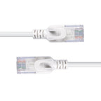 Lindy 1m Cat.6A U/UTP Ultra Slim Network Cable, Grey