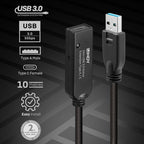 Lindy 10m USB 3.0 Active Extension Type A to C