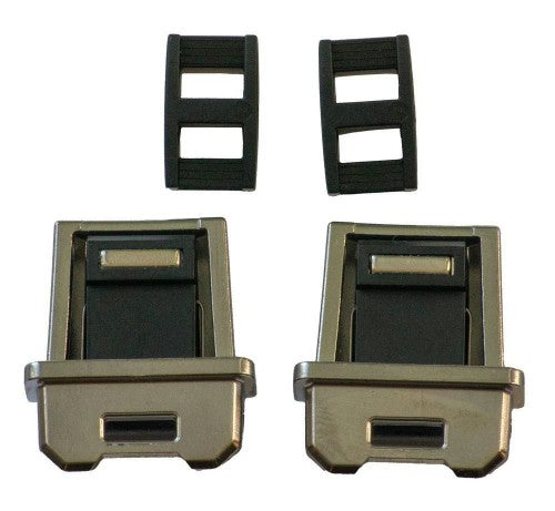 Zebra SG-ET6X-DCLIPS-01 tablet case accessory Attachment clip Black, Steel