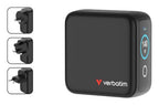 Verbatim Mini GaN Charger 140W with Display