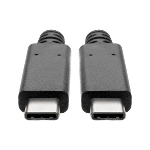 Tripp Lite U420-003-G2-5A USB-C Cable (M/M) - USB 3.2, Gen 2 (10 Gbps), 5A (100W) Rating, Thunderbolt 3 Compatible, 3 ft. (0.91 m)