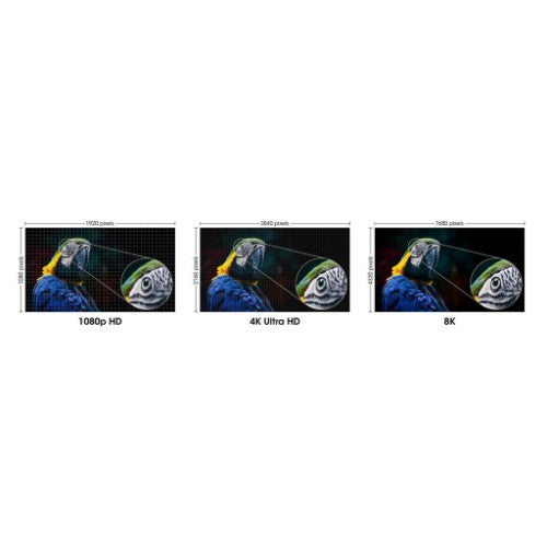 Manhattan HDMI 8K@60Hz Cable with Ethernet, 1m, Certified, Suitable for ALL 8K, 4K & 1080p/HD uses - when upgrading now or have it ready for when you need it, Male to Male, Black, 4K@120Hz, Lifetime Warranty, Ultra High Speed