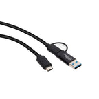 Microconnect USB3.1CCA1 USB cable USB 3.2 Gen 1 (3.1 Gen 1) 1 m USB C Black