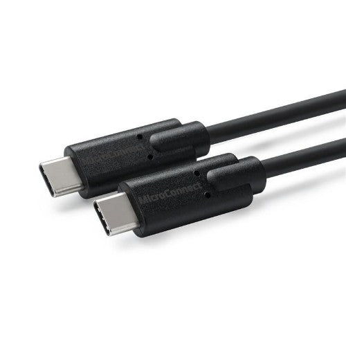 Microconnect USB3.2CC0.5 USB cable USB 3.2 Gen 2x2 0.5 m USB C 100 W Black