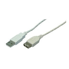 LogiLink CU0010 USB cable USB 2.0 2 m USB A 0.48 Gbit/s 2.5 W Black