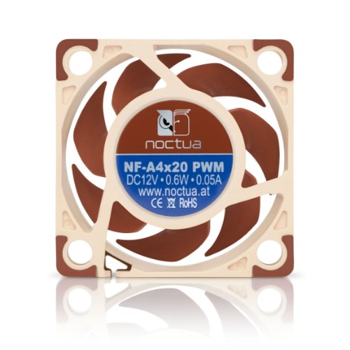 Noctua NF-A4x20 PWM Computer case Fan 4 cm Beige, Brown