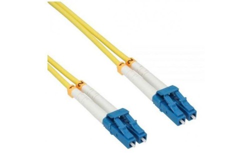 Mercodan 5m, 2xLC InfiniBand/fibre optic cable LC Yellow