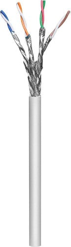 Microconnect KAB031-100 networking cable Grey 100 m Cat6a S/FTP (S-STP) Round
