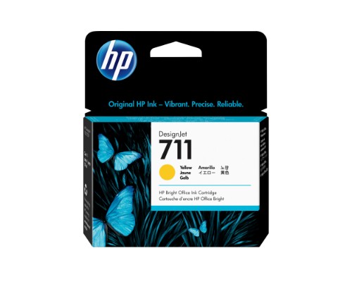 HP CZ132A/711 Ink cartridge yellow 29ml for HP DesignJet T 520