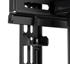 B-Tech Large Universal Flat Screen Trolley / Floor Stand (VESA 600 x 400) - 1.6m Ø50mm Poles