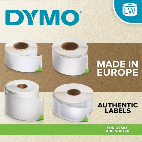 DYMO Authentic LabelWriter Large Shipping Labels/Name Badges | 54mm x 101mm | 24 Rolls of 220 Easy-Peel Labels (5,280 Count) | Self-Adhesive | for LabelWriter Label Makers