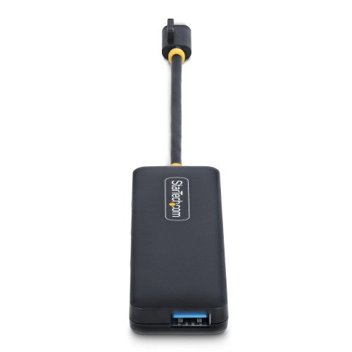 StarTech.com 4-Port USB-C Hub, 5Gbps, USB-C to 4x USB-A, Bus Powered, Small Travel Mini Hub, Multi-Port USB 3.0 Splitter, Portable Hub, Overcurrent Protection