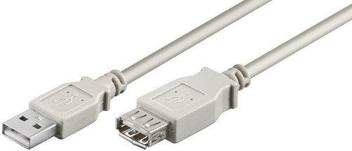 Microconnect USBAAF2 USB cable USB 2.0 1.8 m USB A Grey
