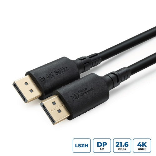 Microconnect MC-DP-MMG-500LSZH DisplayPort cable 5 m Black