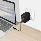 LogiLink PA0336 mobile device charger Universal Black AC Fast charging Indoor