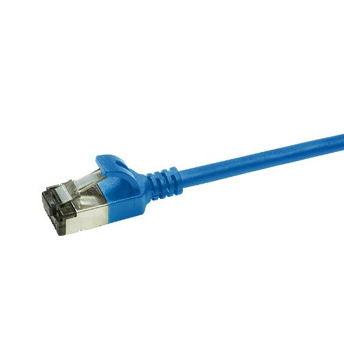 LogiLink CQ9026S networking cable Blue 0.5 m Cat6a U/FTP (STP)