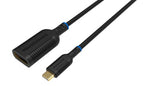 Microconnect MC-USBCDP-A video cable adapter 0.2 m USB Type-C DisplayPort Black