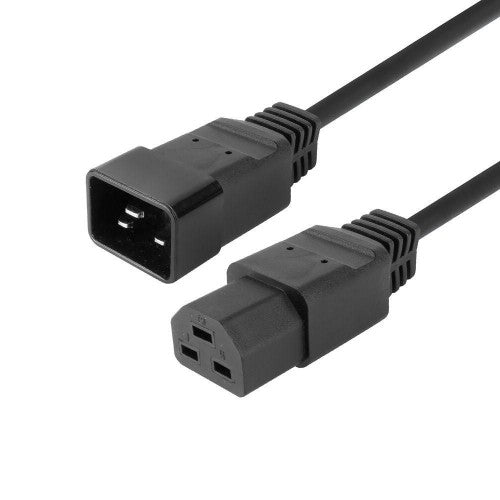 Microconnect PE170410 power cable Black 1 m C21 coupler C20 coupler
