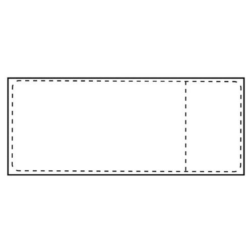 Capture SHIPLABEL105X251-C76R printer label White