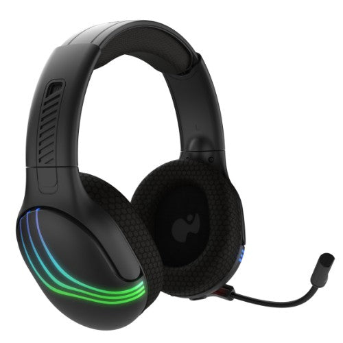 PDP 049-032-BK headphones/headset Wireless Head-band Gaming Bluetooth Black