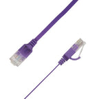 LinkIT UTP-FL6A-00250-PU networking cable Purple 2.5 m Cat6a U/UTP (UTP)