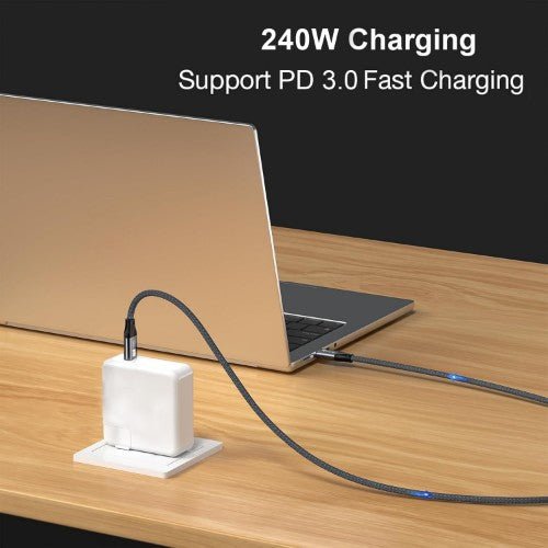 Equip USB4 Gen 2x2 C to C Cable, 3.0m, PD 100W, 4K/60Hz, 20Gbps, Black