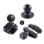 RAM Mounts Ball Base with 1.5" x 2.5" 4-Hole Pattern