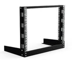 Lanview LVR06U63BL rack cabinet 6U Wall mounted rack Black