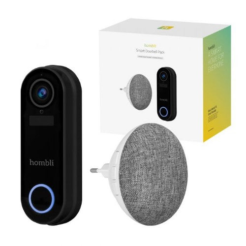 Hombli Smart Doorbell Pack Black, White