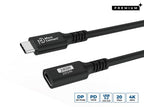 Microconnect USB3.2CC1.5EX USB cable USB 3.2 Gen 2x2 1.5 m USB C 20 Gbit/s 240 W Black
