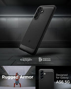 Spigen Rugged Armor Galaxy A56 5G Case Matte Black