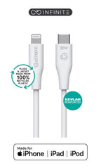 eSTUFF ES602270-BULK lightning cable 2 m White