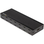 StarTech.com USB-C 10Gbps to M.2 NVMe SSD Enclosure - Portable External M.2 NGFF PCIe Aluminum Case - 1GB/s Read/Write - Supports 2230, 2242, 2260, 2280 - TB3 Compatible - Mac & PC - TAA