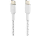 Belkin BoostCharge USB cable 2 m USB C White